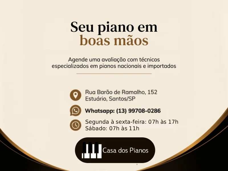 Casa dos Pianos - Seu piano em boas mãos
